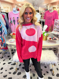 Farrah Pink Sweater