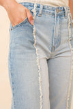 63004P - Crop Baggy Wide Leg Dad Jeans