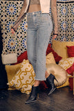 80186P-Rhinestone Denim Jeans