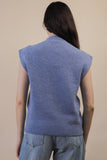 12W3391N-Soft Knit Sweater Vest Top