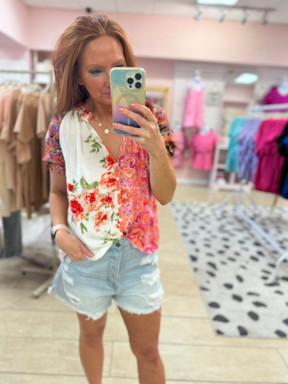 Multi Color Kelly Blouse