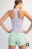 BUTTER SLEEVELESS RACER BACK TANK TOP