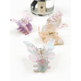 Marble Tortoise Acrylic Butterfly Hair Claw Clip