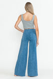 Chatoyant Denim Stretchy Pants