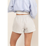 Mid Waist Nylon Shorts