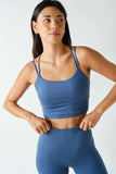 Venice Cloud Light Criss-Cross Sports Bra