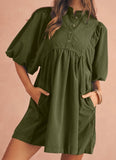 Vineyard Green Corduroy Dress