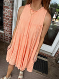 Sherbet Halter Dress