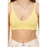 Crochet Knit Bralette