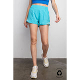 RECYCLED ACTIVE SHORT WITH MESH