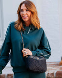 Fiona Crossbody Black Nylon