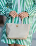 Maren Mini Tote Woven Almond