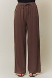 SOLID RELAXED CASUAL PANTS - REP4282