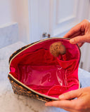 Capri Large Pouch Spotted Patent