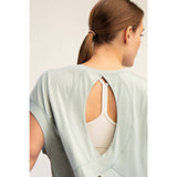 VISCOSE MODAL OPEN BACK TOP