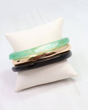 Callie Bracelet Set Green