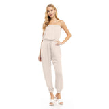 Strapless Elastic Banded Jumpsuit