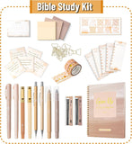 Golden Blush Bible Journaling Kit for Women