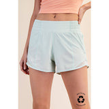 RECYCLED ACTIVE SHORT WITH MESH