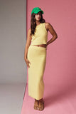 PX17294 Lara Ribbed Knit Two Piece Set