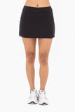 GREEN - A-Line Side Slit Tennis Skort