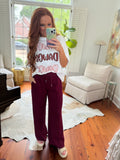 Merlot Luxe Pants