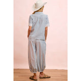 STRIPES BALLOON PANTS