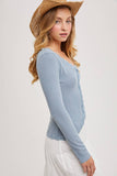 BUTTON DOWN LACE TRIMMED KNIT CARDIGAN