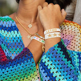 Rainbow Hearts Bracelet