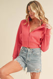 Deva Cropped Hooded