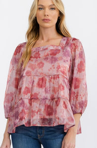 Bella Floral Blouse