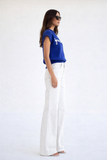 CSW10210-1 - 'GAMEDAY" EMBROIDERED SLEEVELESS SWEATER VEST