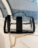 Grace Clear Bag Black