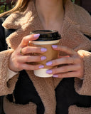 Lilac Press-On Nails|Short Round Shape|Spring Press on Nails