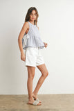 Sky Meadow Peplum Top - BMT7750