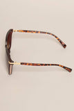 Women's Glitter Detail Square Sunglasses