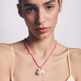 Hot Pink Necklace Cord