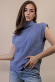 12W3391N-Soft Knit Sweater Vest Top