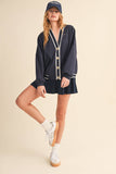 IST6168 KNIT CARDIGAN AND SKIRT SET