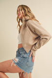 Deva Cropped Hooded