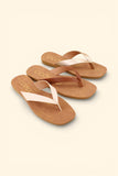 SIA MINIMAL STRAP DESIGN FLIP FLOP THONG SANDALS-A