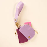 Dynamic Duo Pouch Wristlet-Lilac