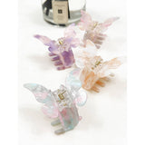 Marble Tortoise Acrylic Butterfly Hair Claw Clip