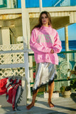 IT2594E-JESUSCAMO Embroidered Camouflage Mockneck Sweatshirt
