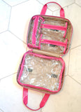 Punta Cana Large Case Hot Pink Patent