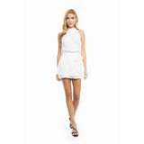 Halter Romper With Elasticized Waist