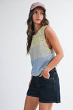 3256FK Lana Colorblock Tank