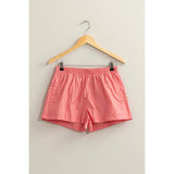 Mid Waist Nylon Shorts