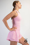 BUTTER SLEEVELESS RACER BACK TANK TOP