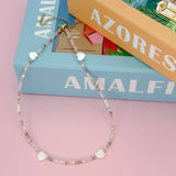 Heart Parade Beaded Necklace